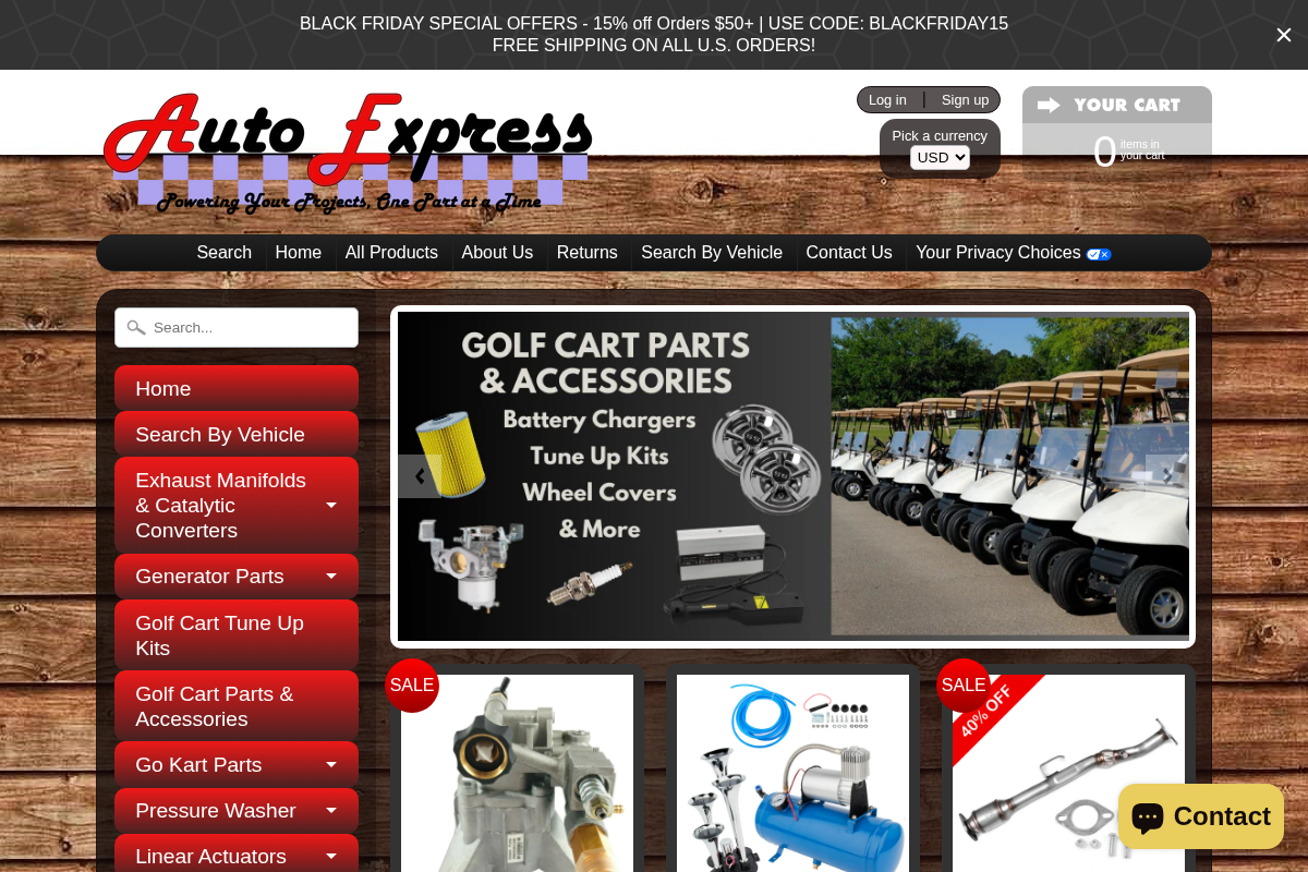 Auto Express homepage screenshot