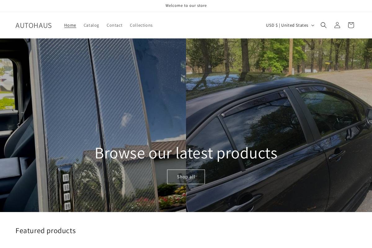 autoaccessoriesfl.com homepage screenshot