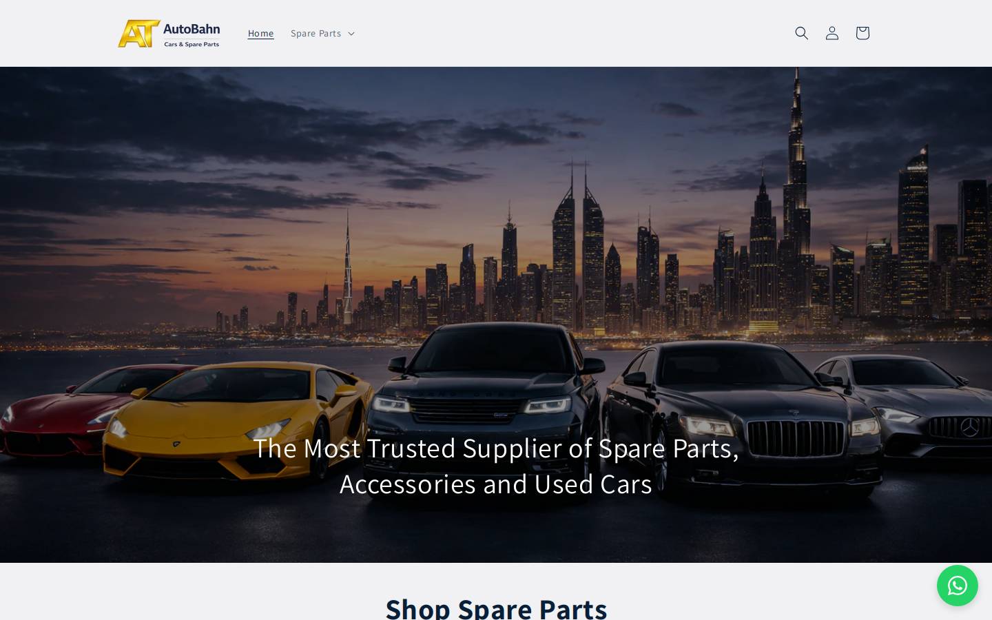 autobahntrading.com homepage screenshot