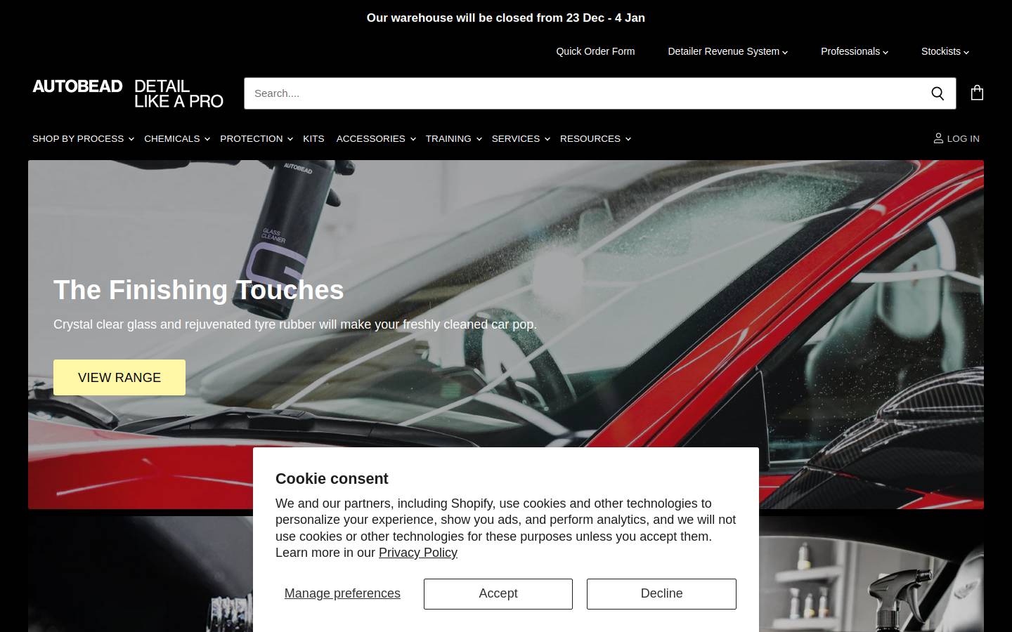 autobead.com homepage screenshot