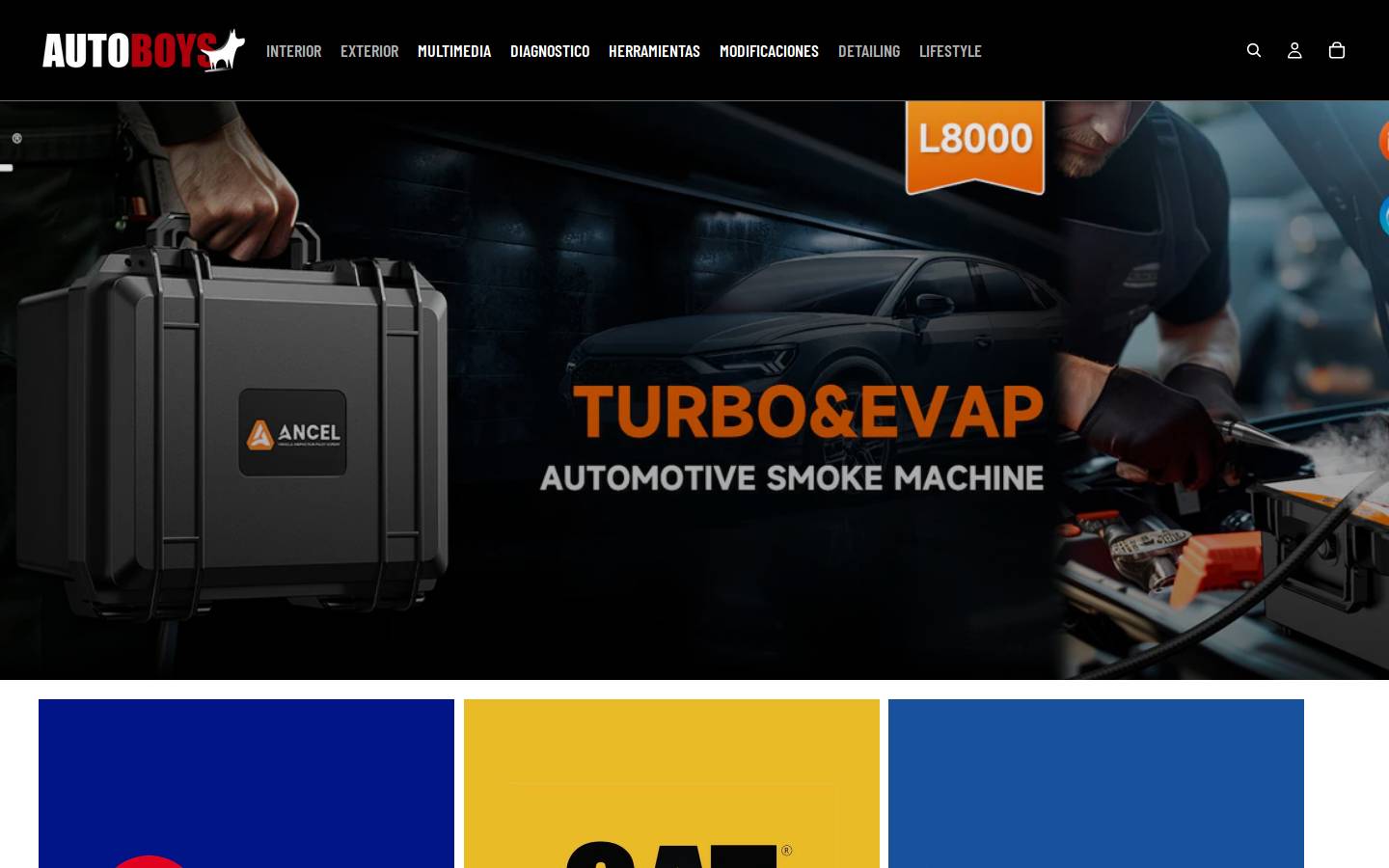 autoboysperu.com homepage screenshot