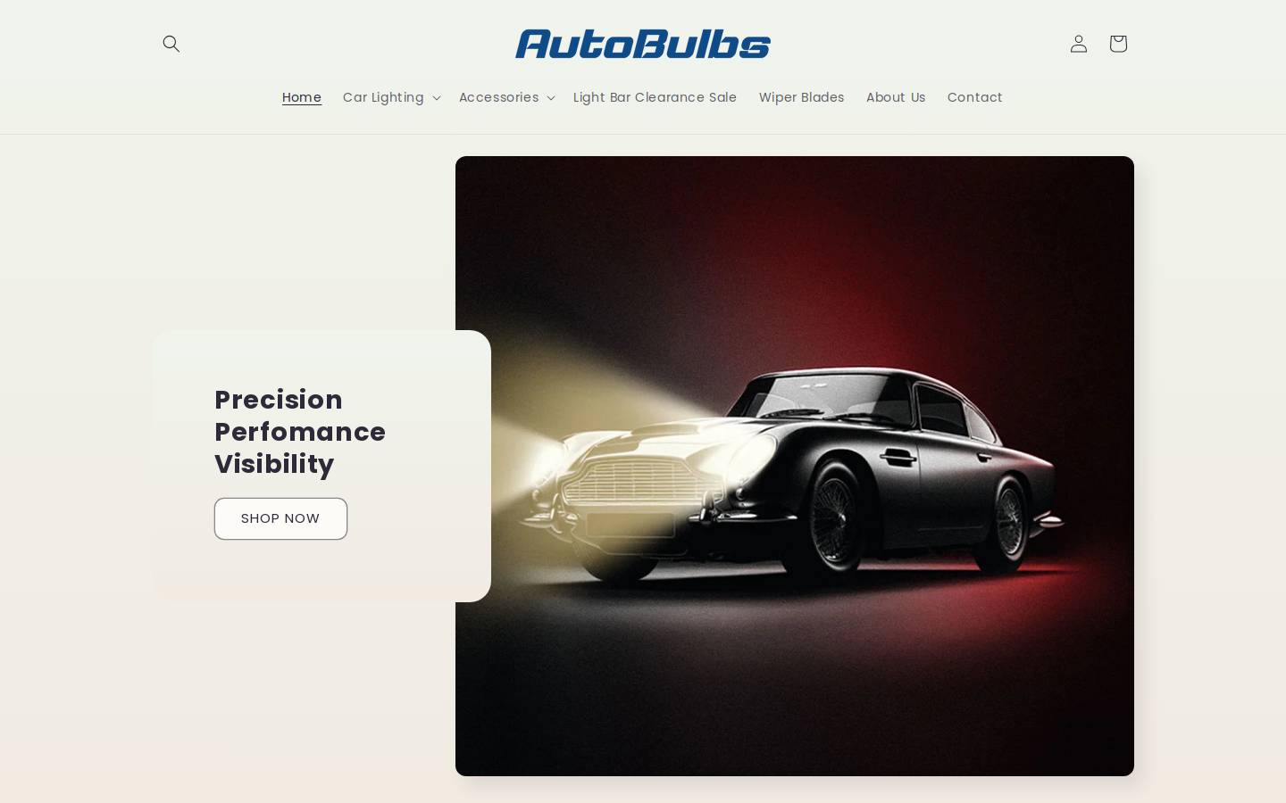 autobulbs.co.za homepage screenshot