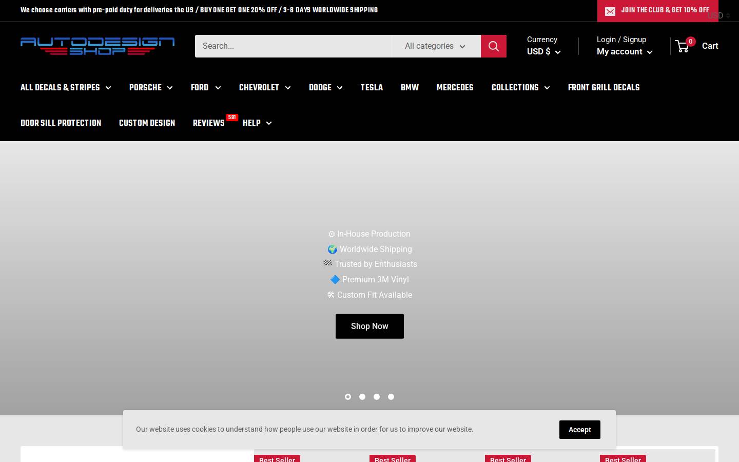 autodesigns.shop homepage screenshot