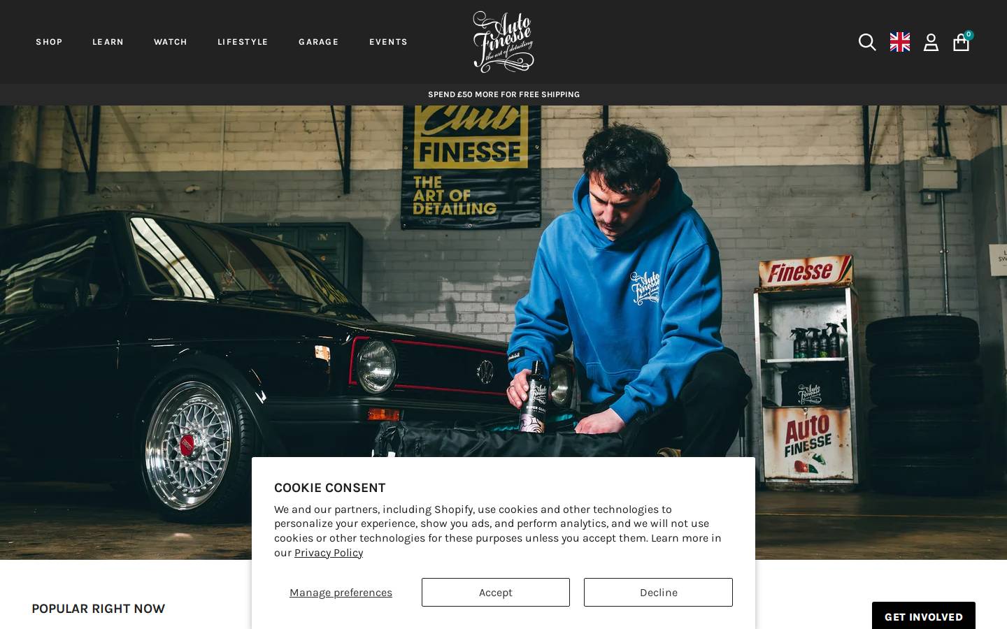 autofinesse-usa.com homepage screenshot