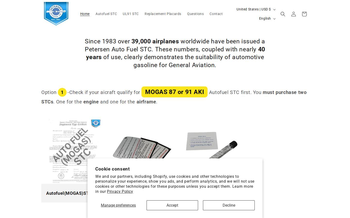 autofuelstc.com homepage screenshot