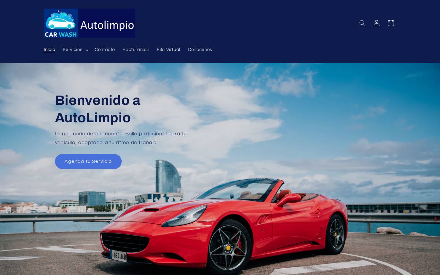 autolimpio.mx homepage screenshot