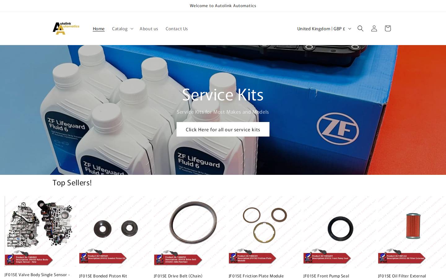 autolinkautomatics.co.uk homepage screenshot