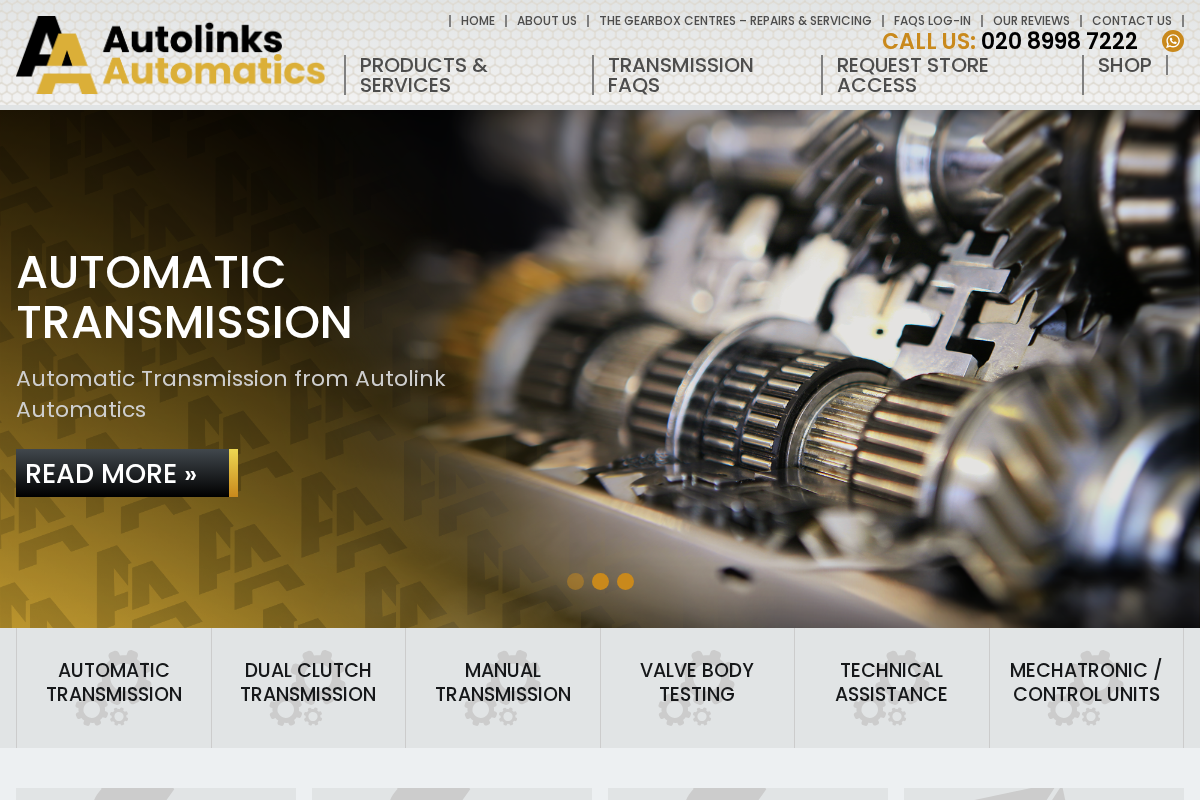 autolinkautomatics.com homepage screenshot