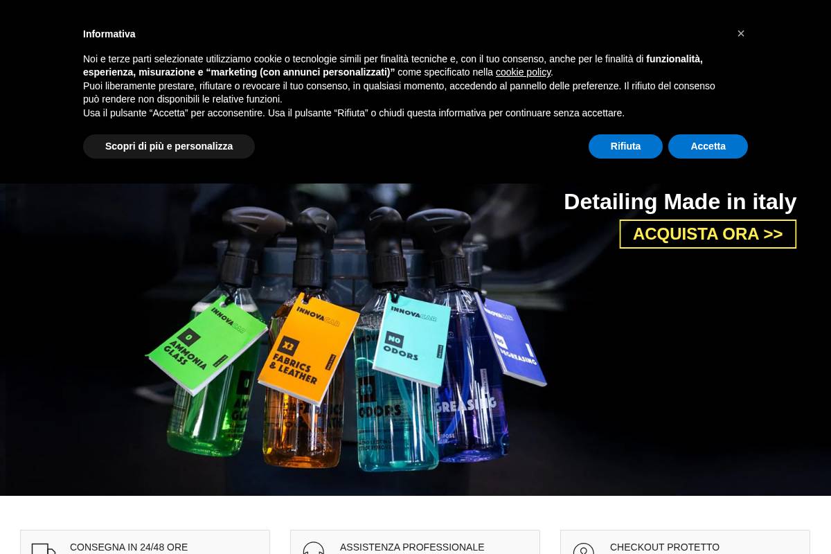automaniac.it homepage screenshot