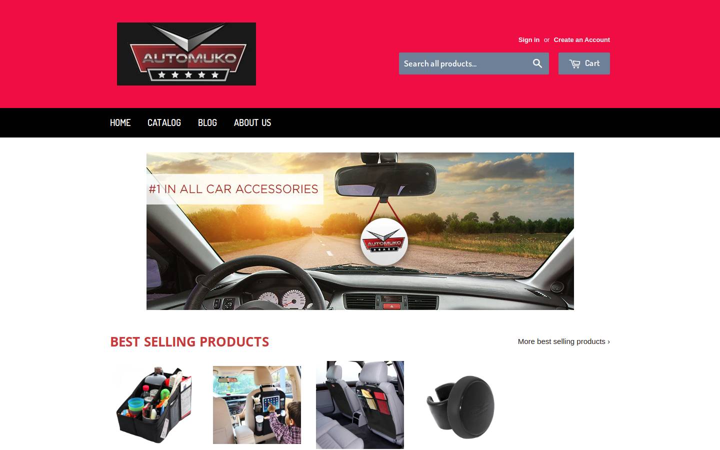 automuko.com homepage screenshot