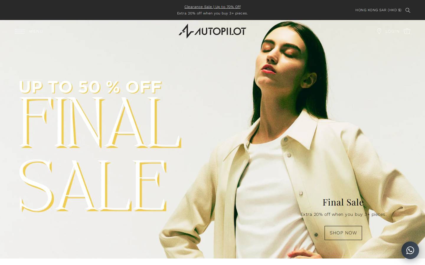 autopilot.store homepage screenshot