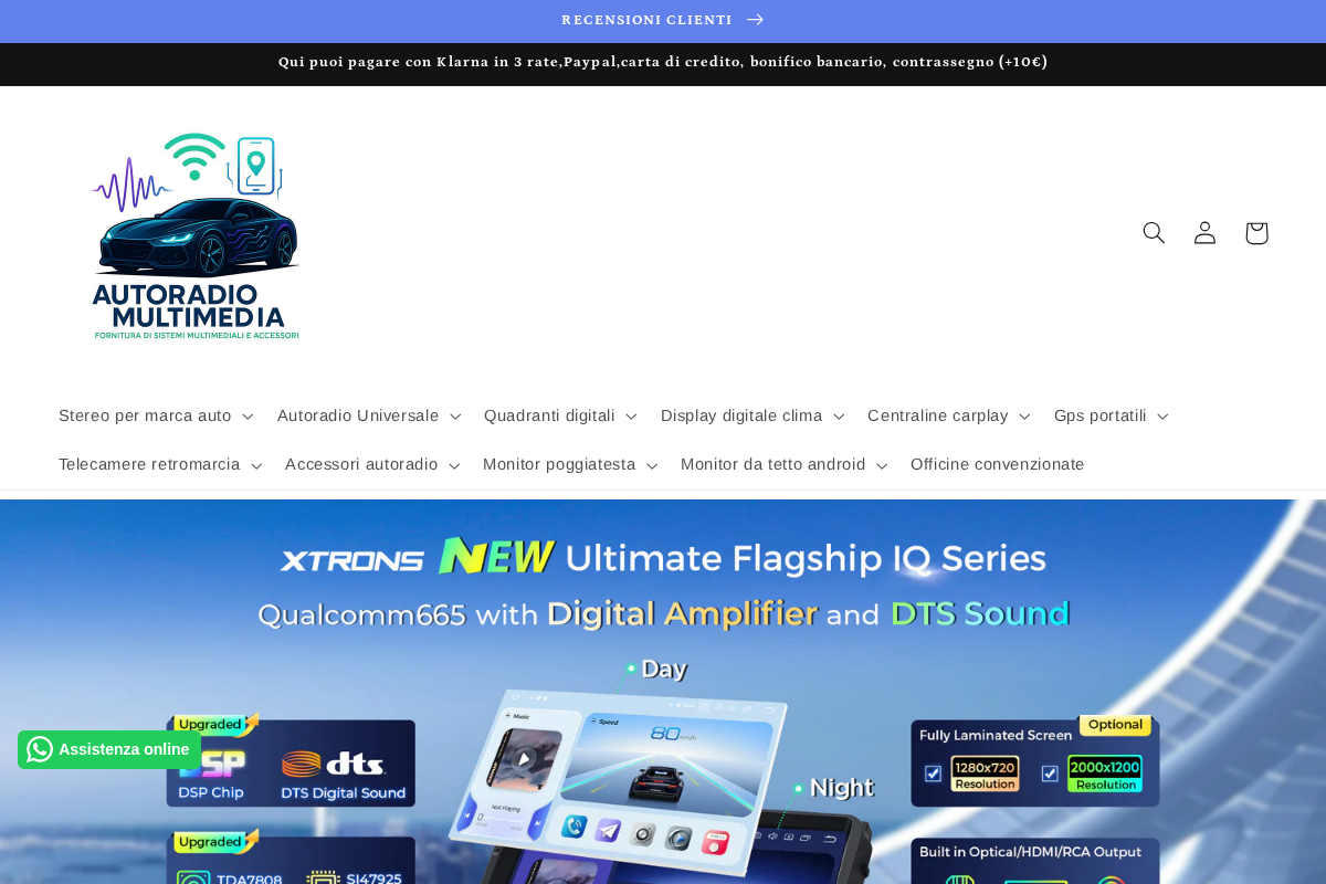 Autoradiomultimedia homepage screenshot