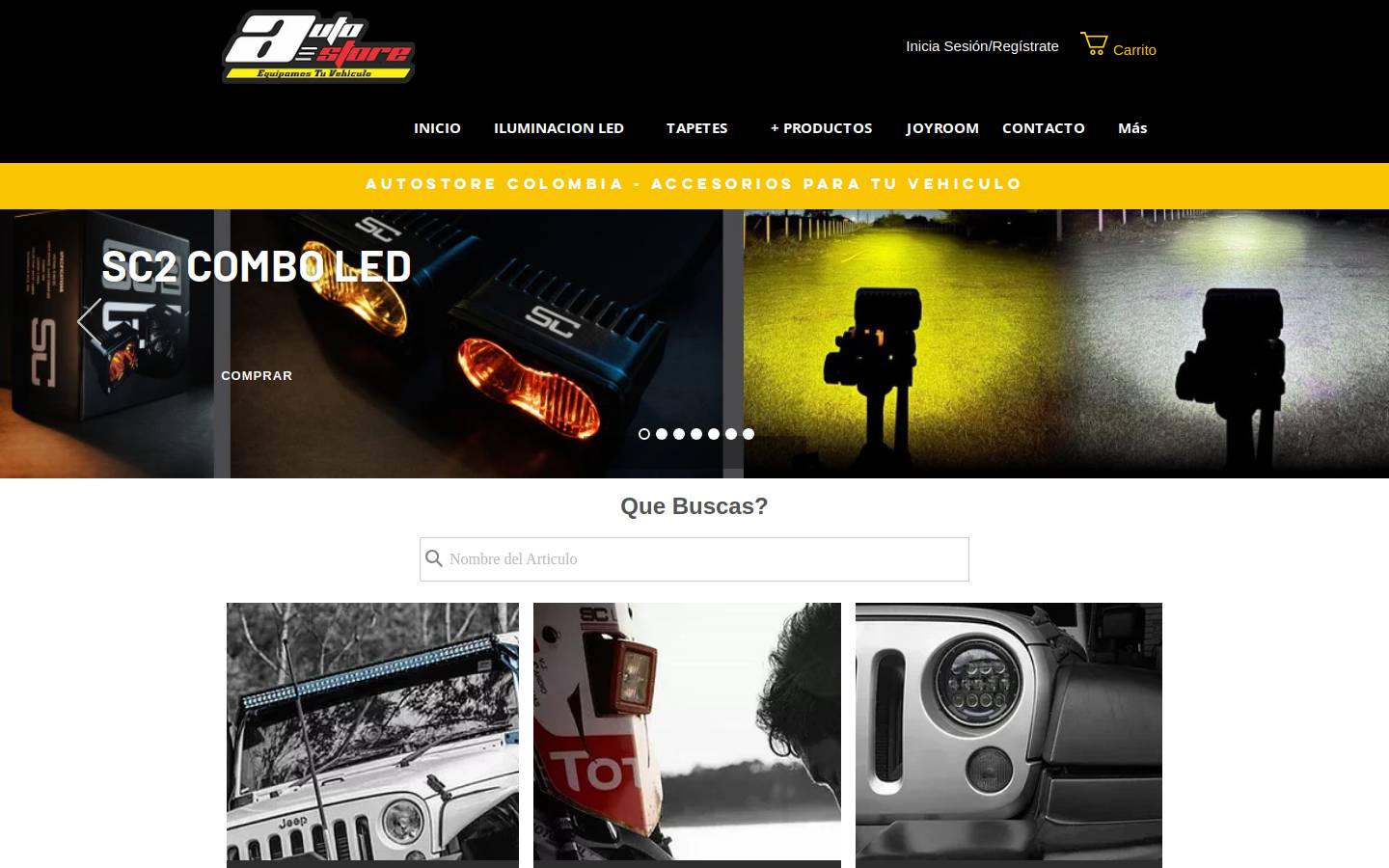 autostore-la.com homepage screenshot