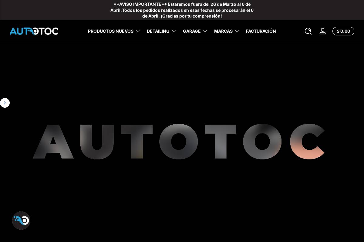 autotoc.mx homepage screenshot