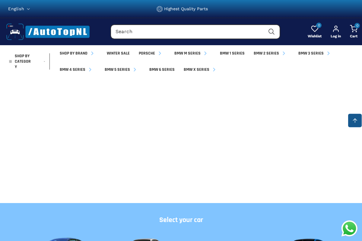 AutoTopNL Performance Car Media & Shop homepage screenshot