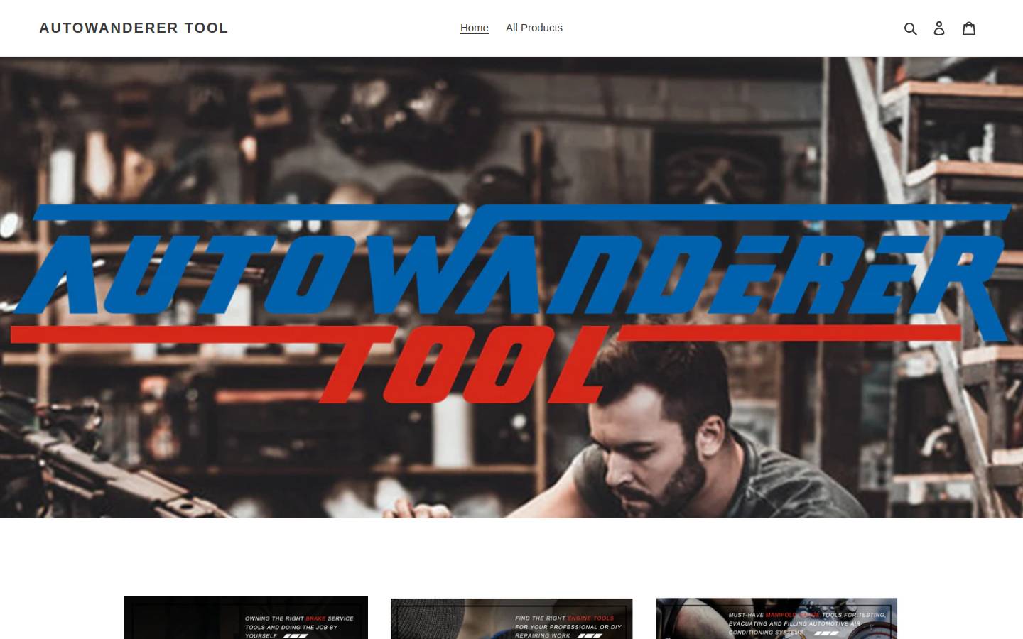 autowanderertool.com homepage screenshot