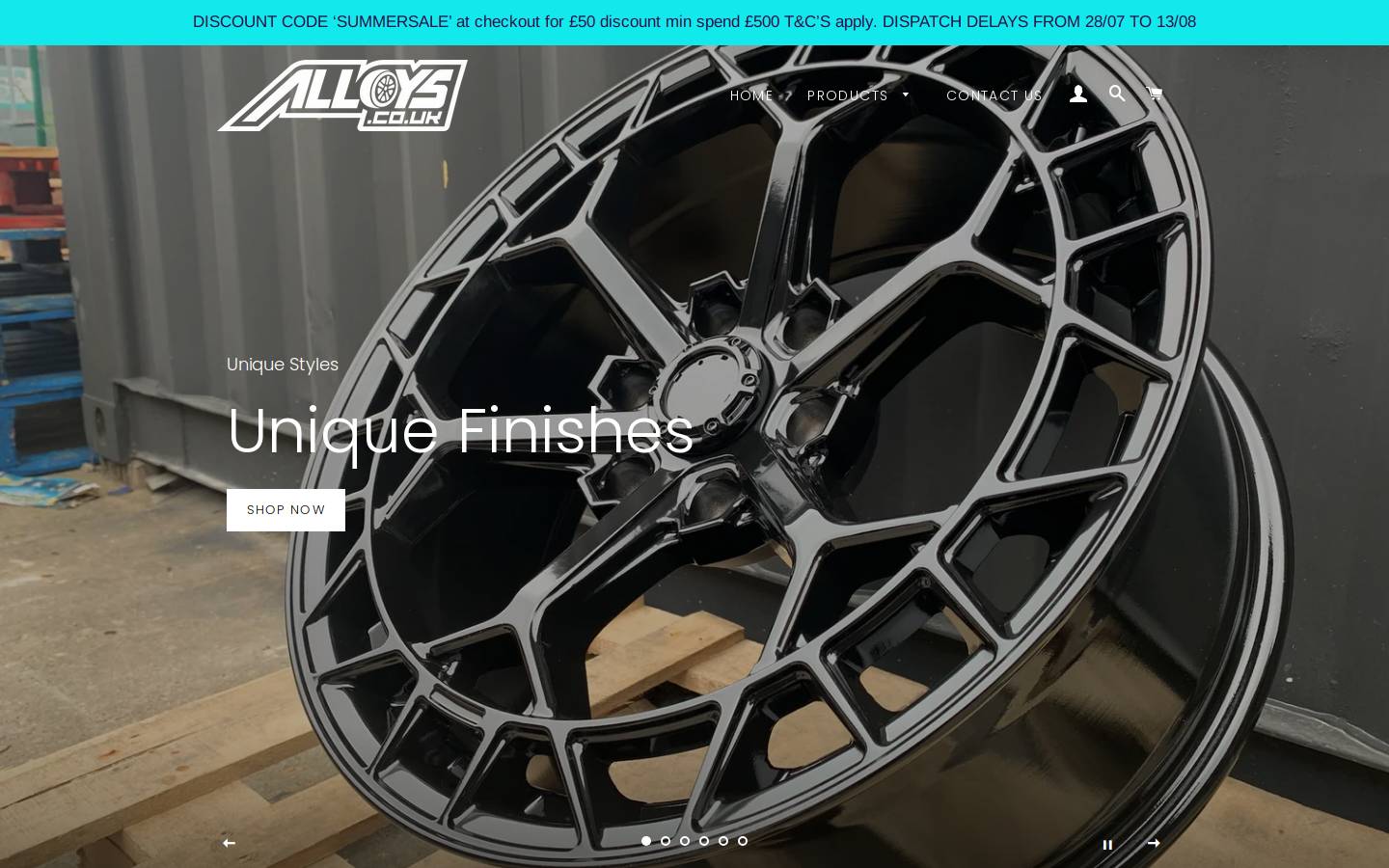 Autoworx homepage screenshot