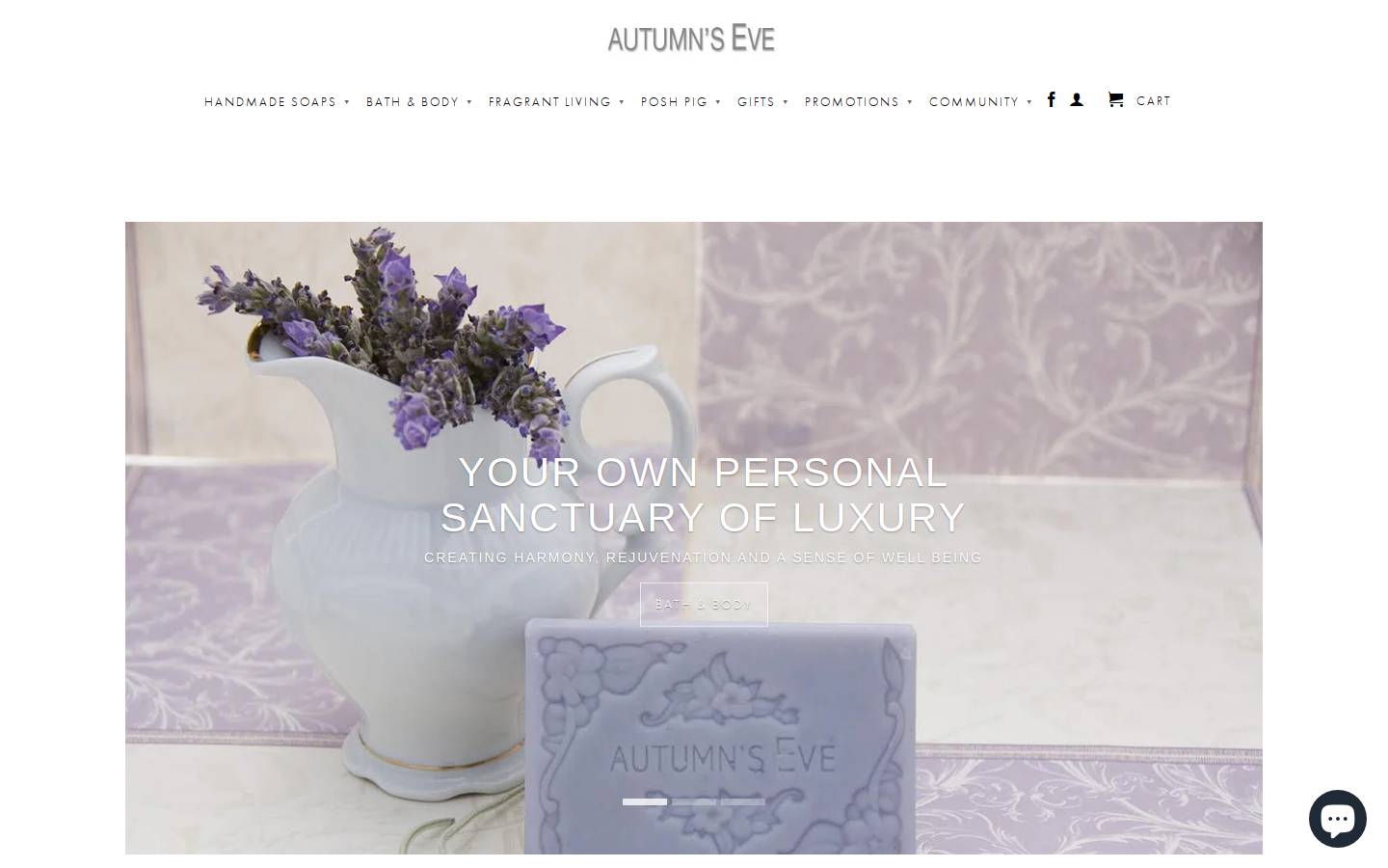 autumseve.com homepage screenshot