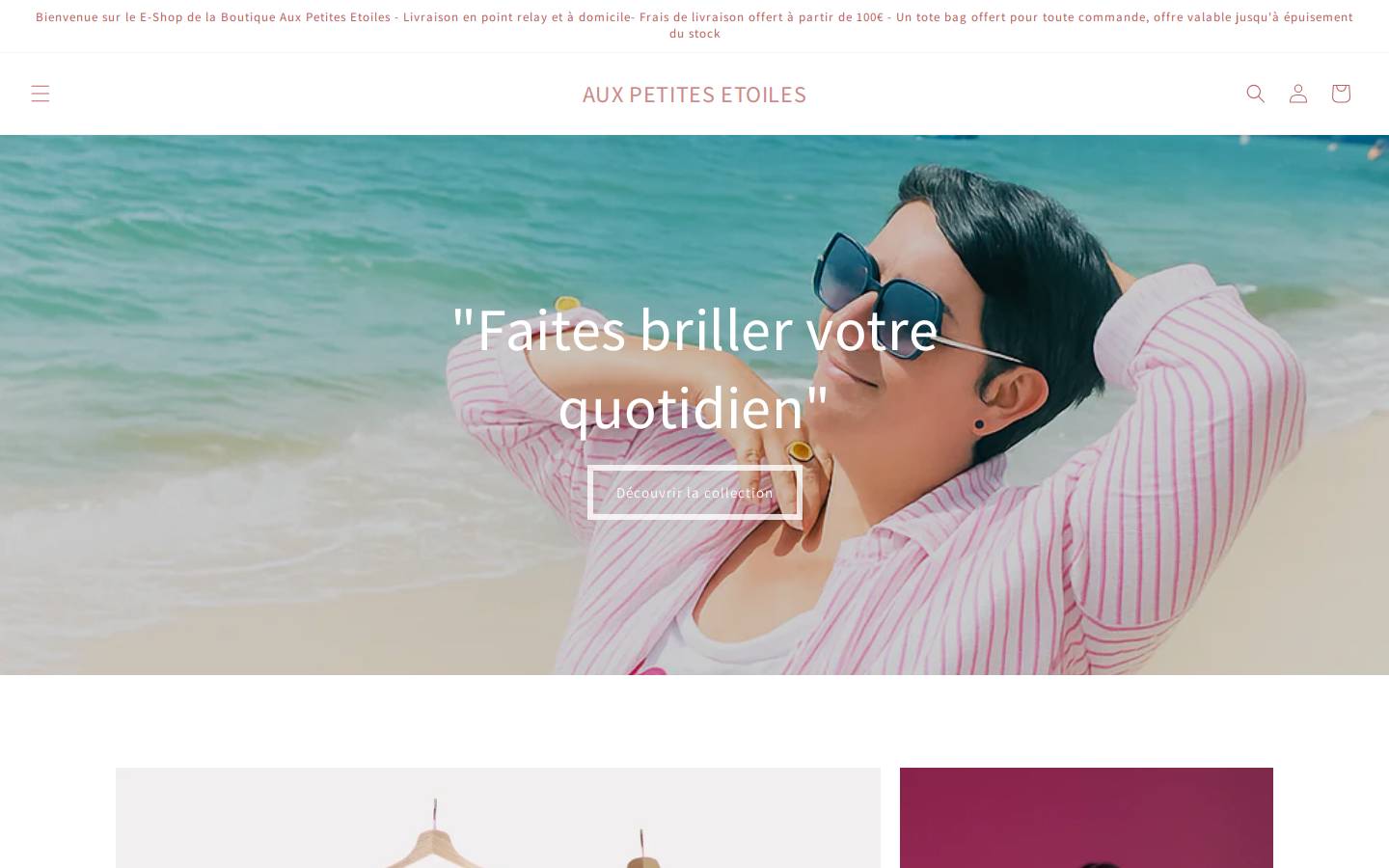 auxpetitesetoiles.com homepage screenshot