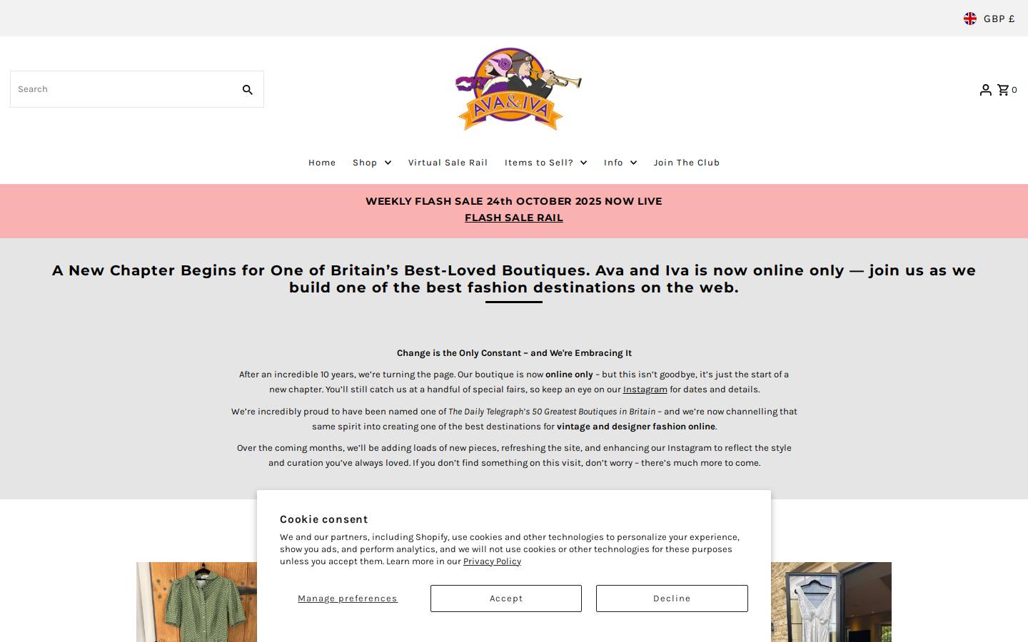 avaandiva.com homepage screenshot