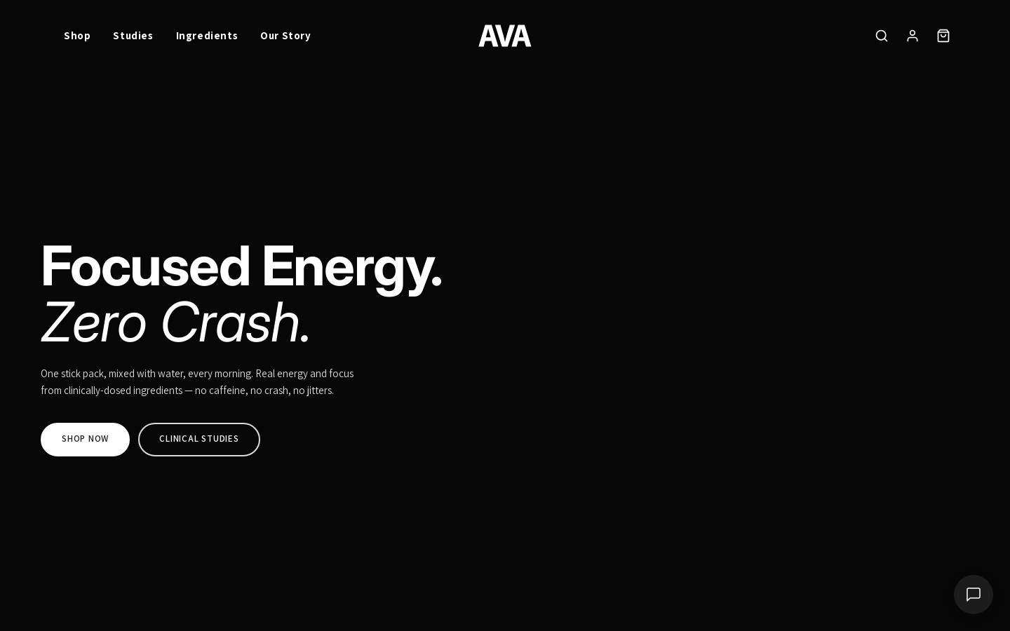 avadrink.com homepage screenshot
