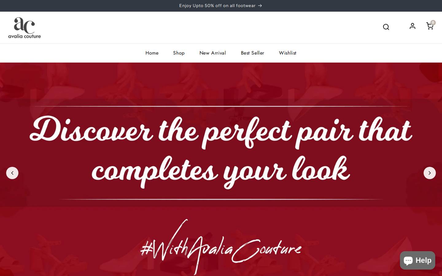 avaliacouture.com homepage screenshot