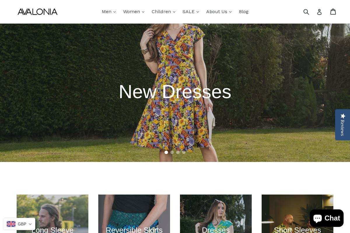 Avalonia homepage screenshot