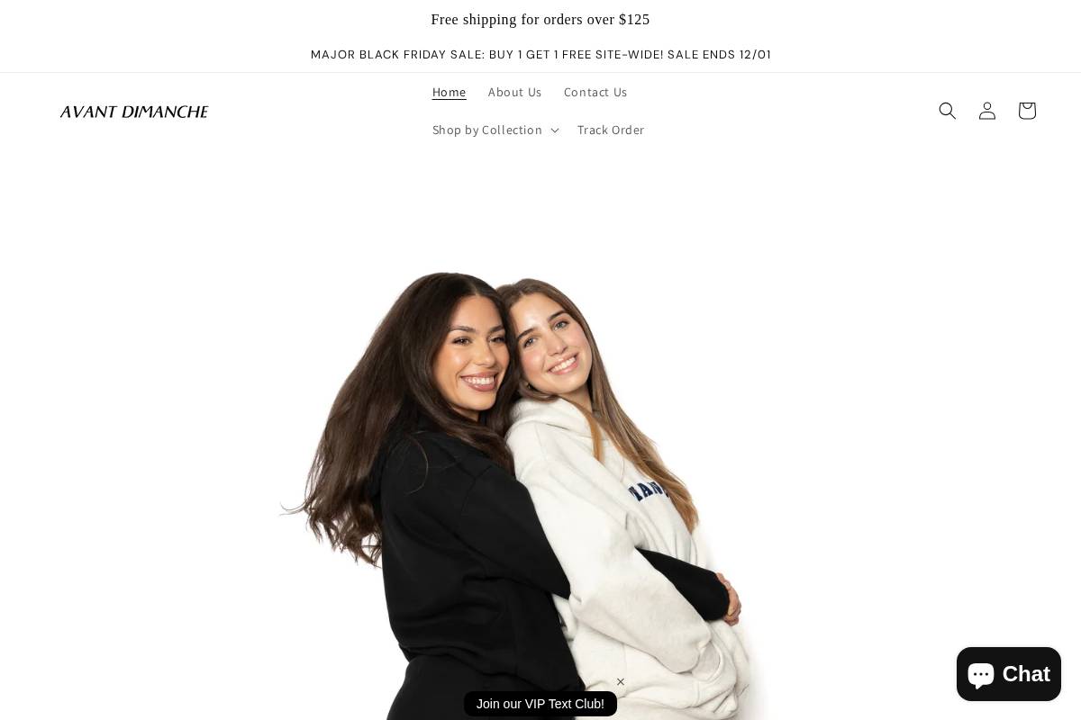 avantdimanche.com homepage screenshot