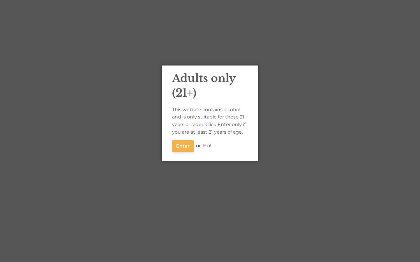 ave.wine homepage screenshot