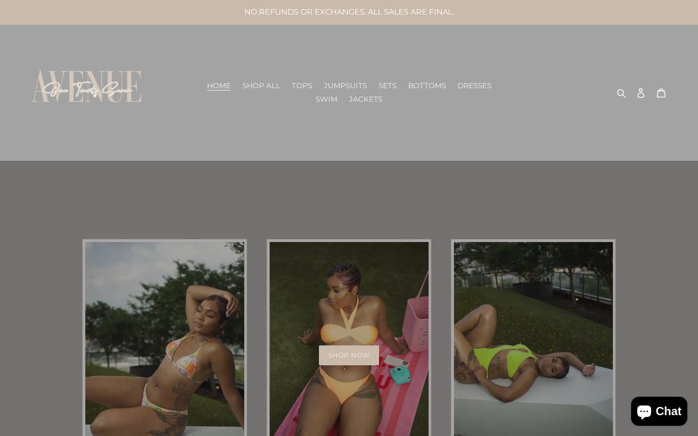 ave127.com homepage screenshot
