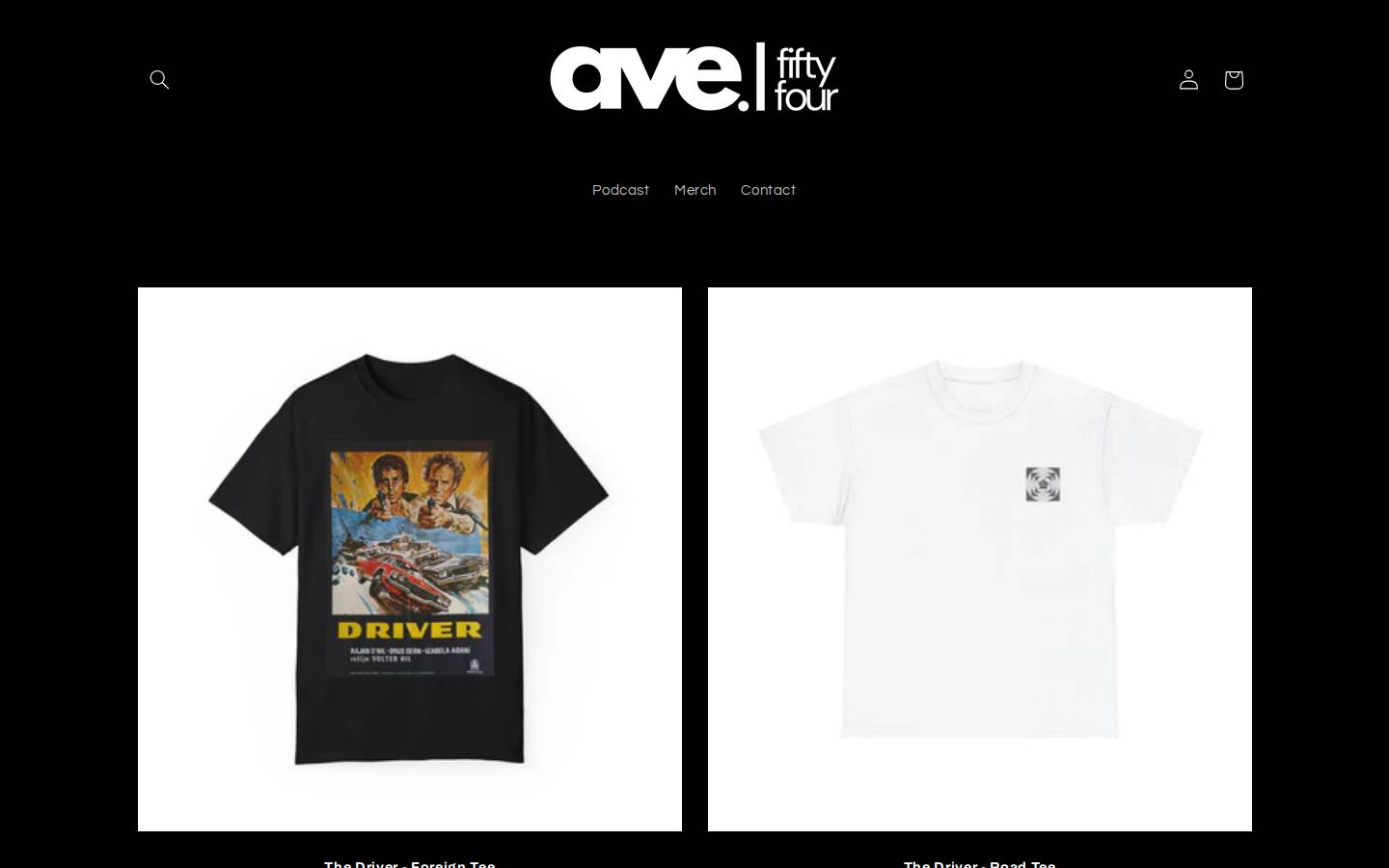ave54.com homepage screenshot