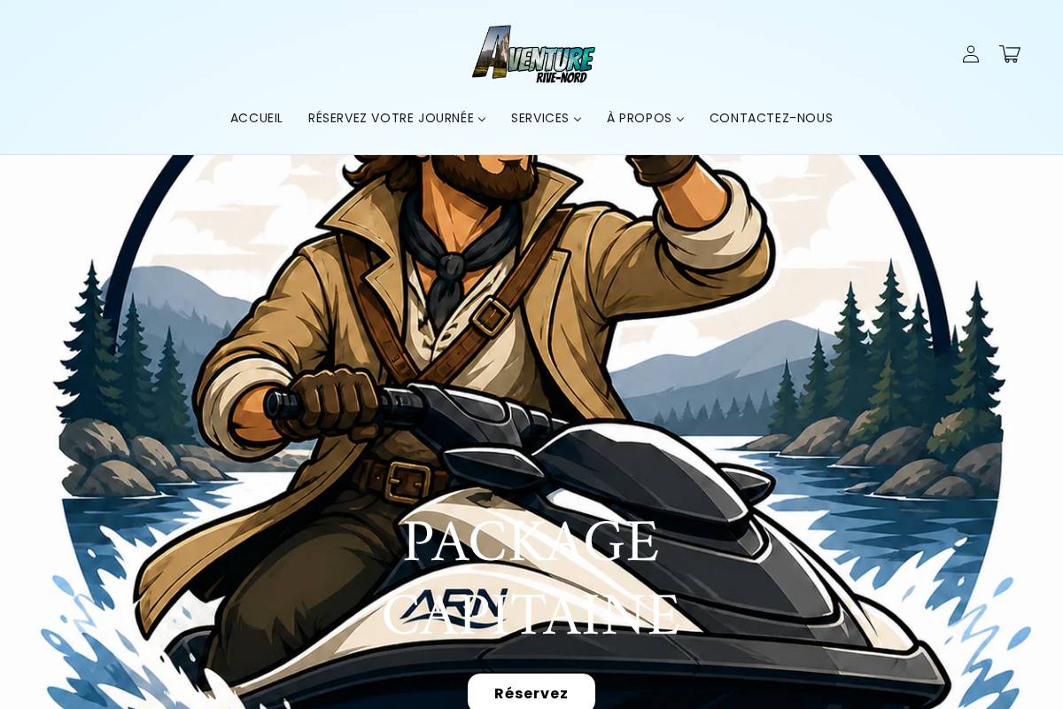 aventurerivenord.com homepage screenshot