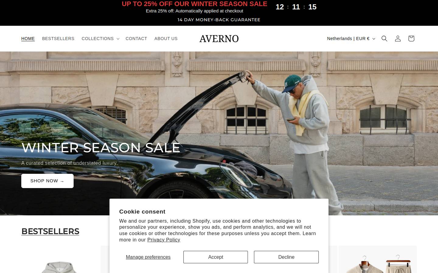 avernostudios.com homepage screenshot