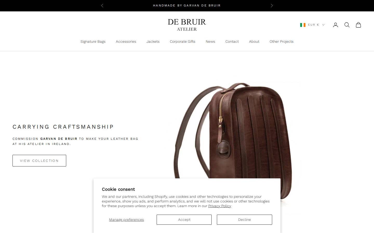 aviationbags.com homepage screenshot