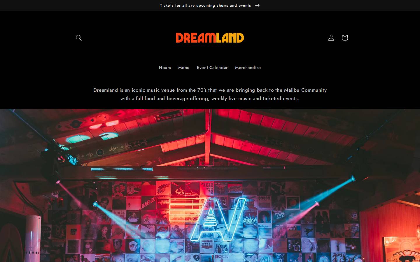 aviatornationdreamland.com homepage screenshot