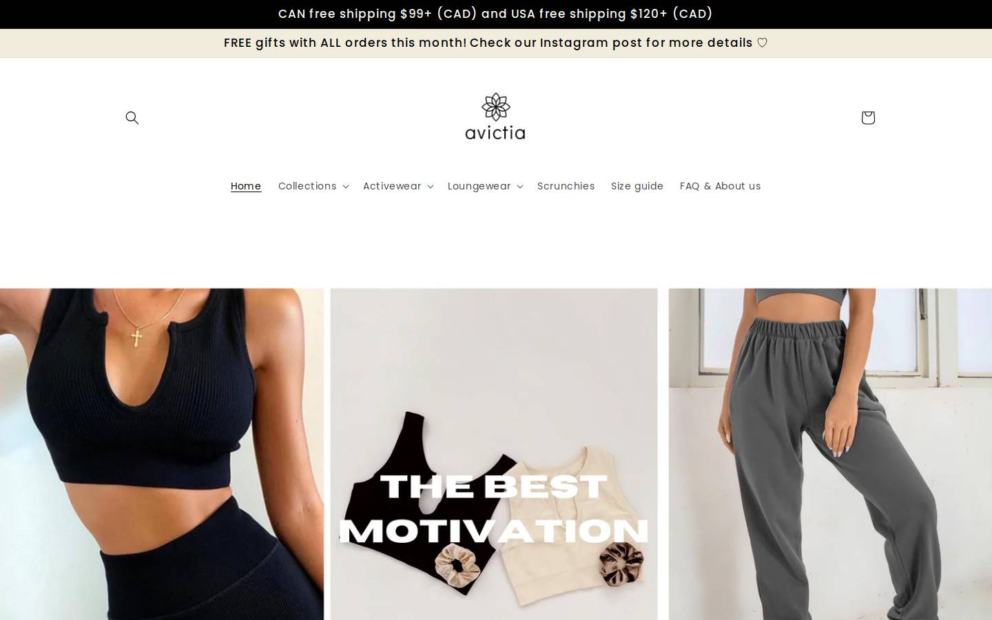 avictia.com homepage screenshot