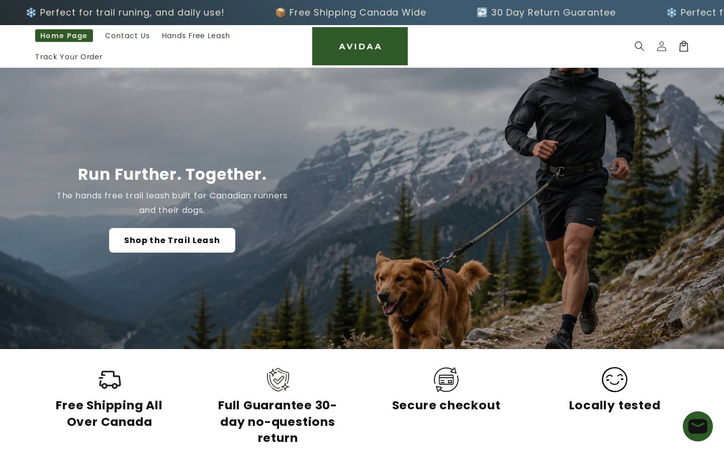 avidaa.com homepage screenshot