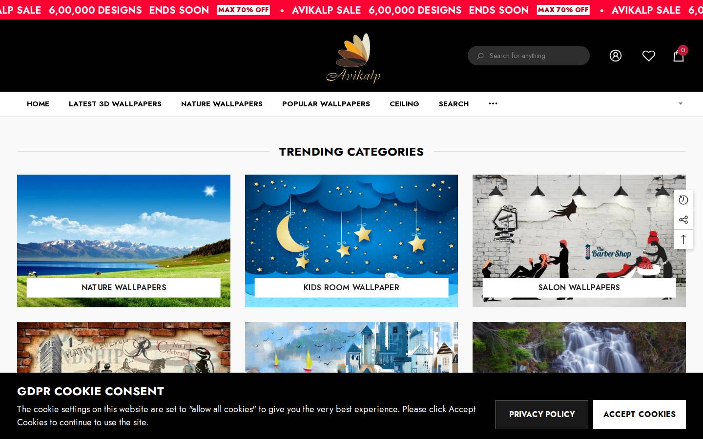 avikalp.com homepage screenshot