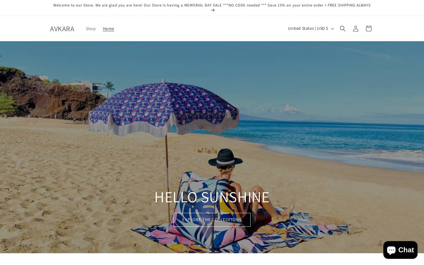 avkaralounger.com homepage screenshot