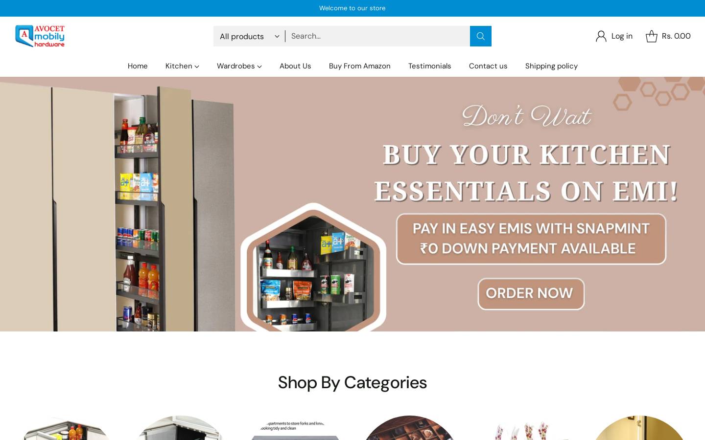 avocetmobily.com homepage screenshot