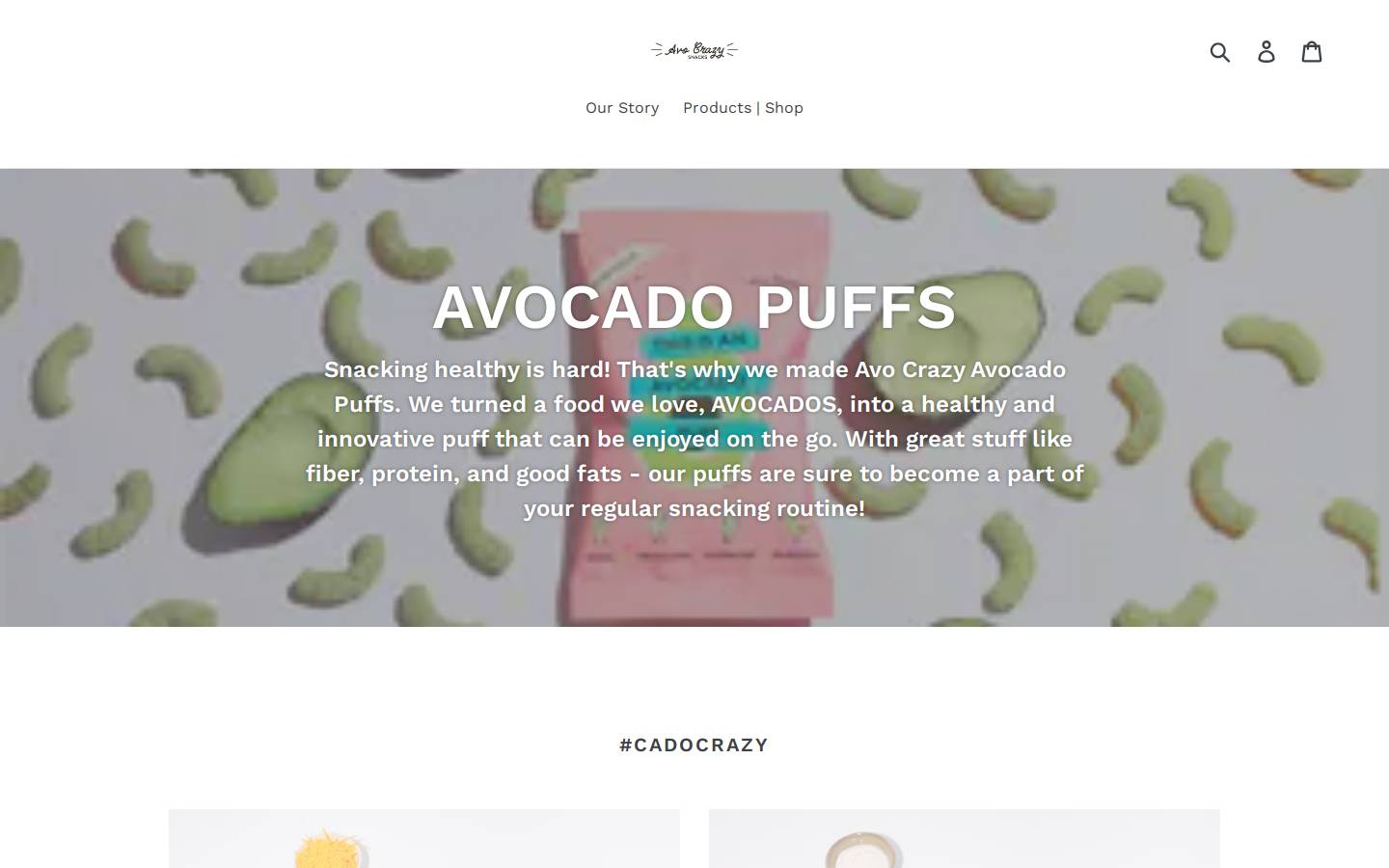 avocrazy.com homepage screenshot