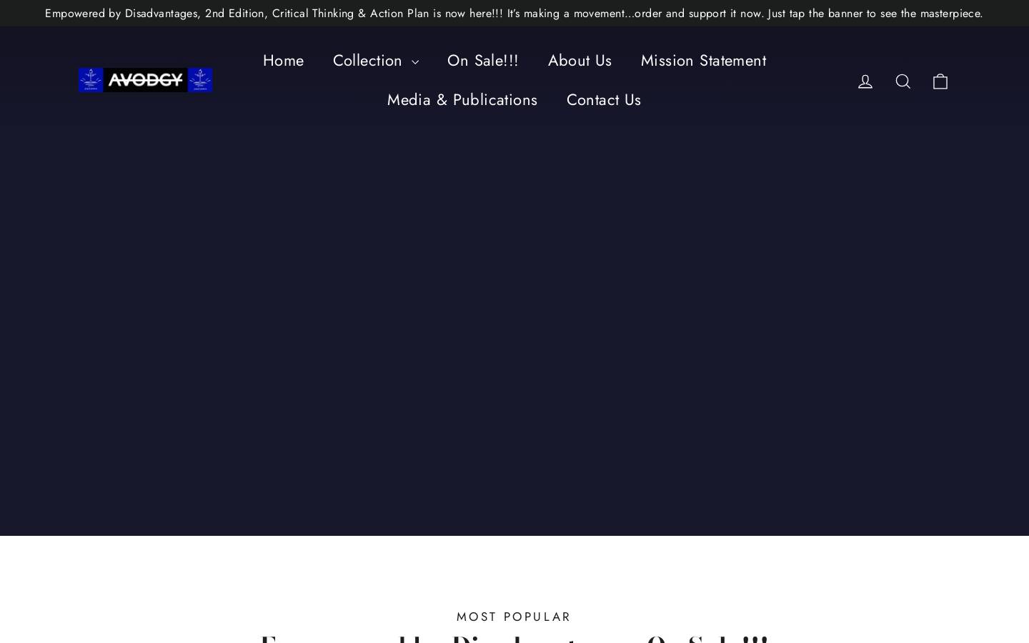 avodgy.com homepage screenshot
