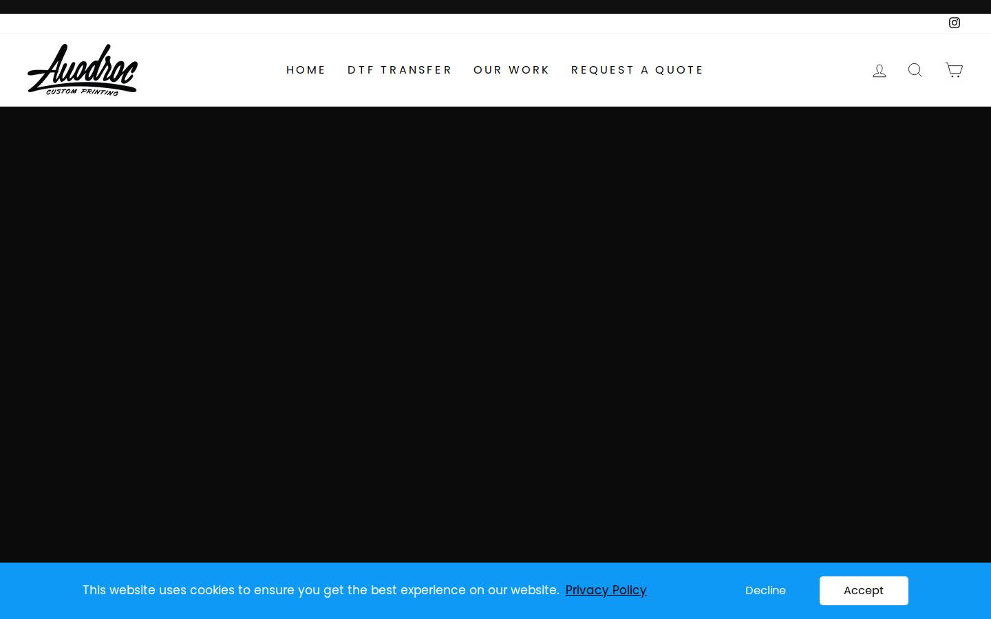 avodrocprinting.com homepage screenshot