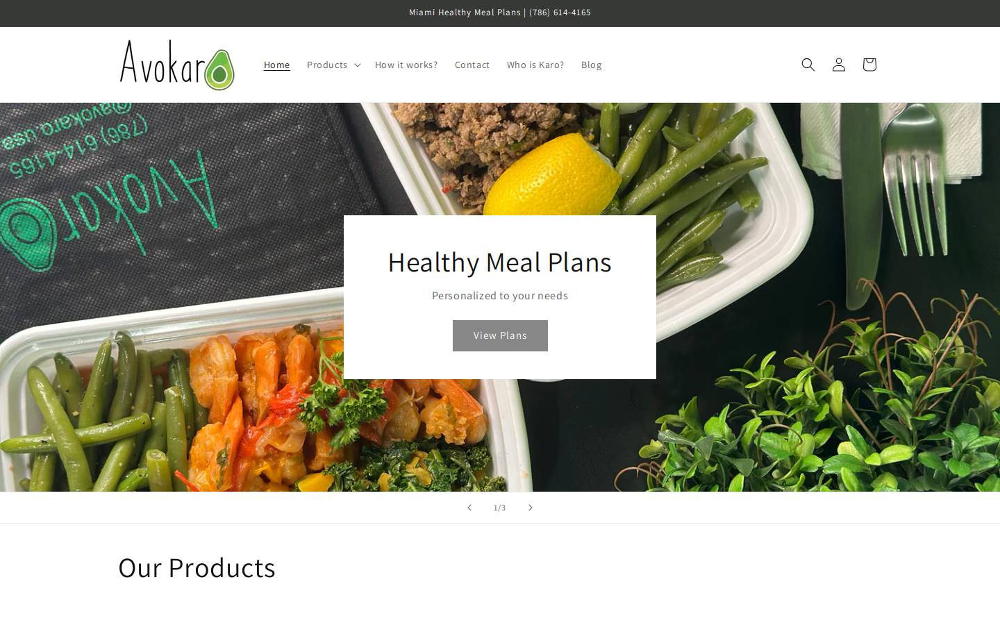 avokaro.com homepage screenshot