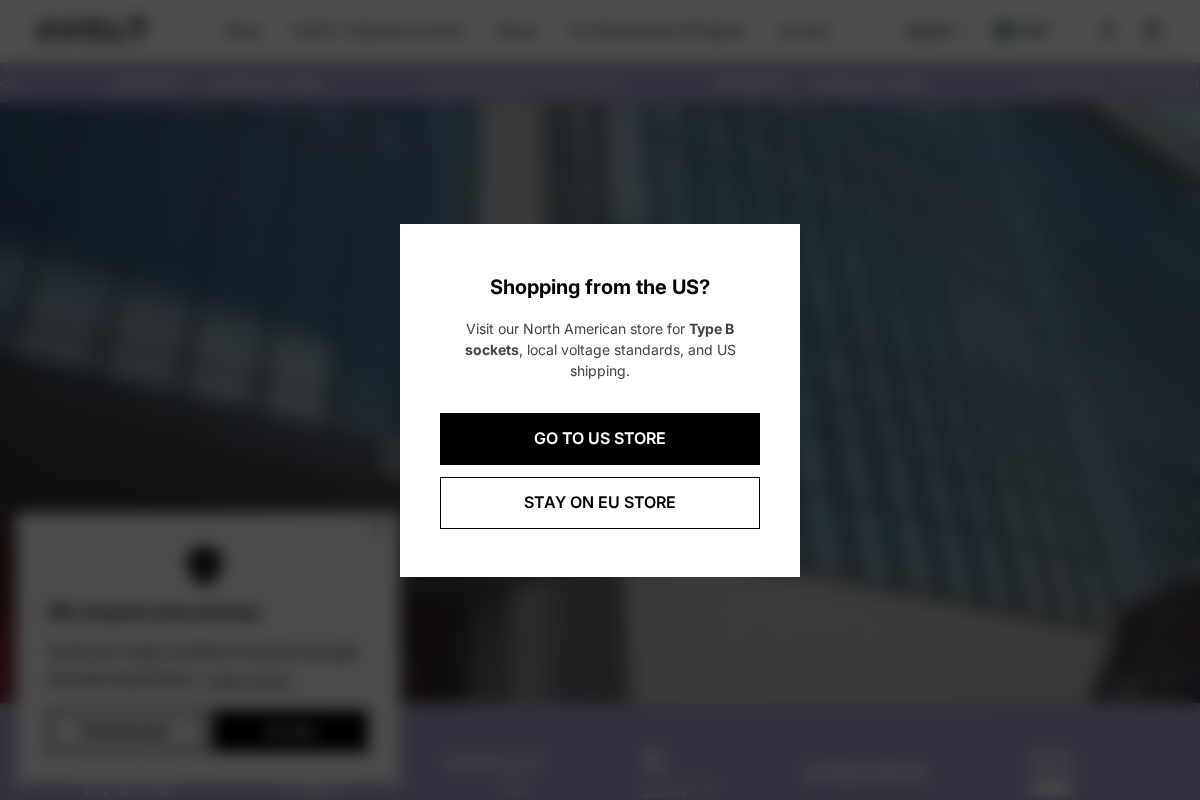 AVOLT homepage screenshot