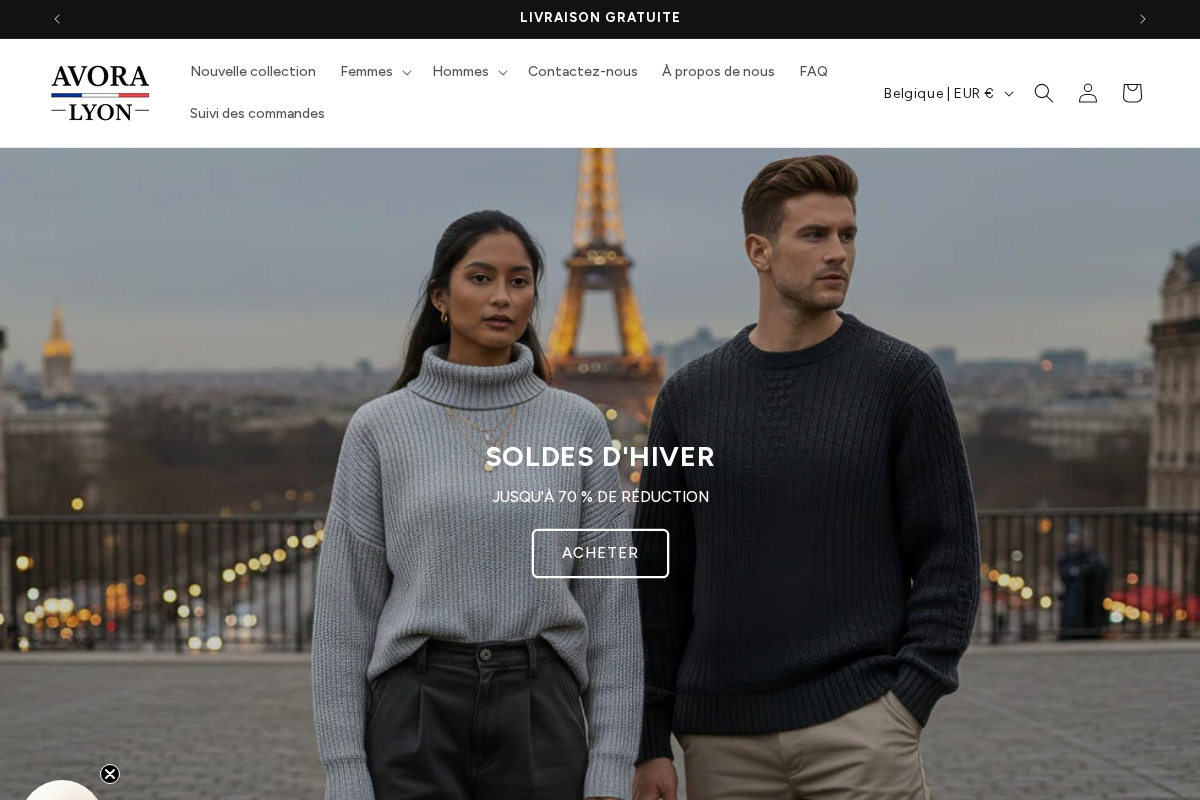 avoralyon.fr homepage screenshot
