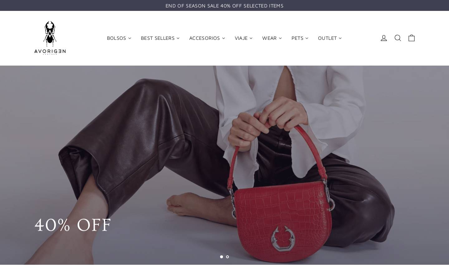 avorigen.com homepage screenshot