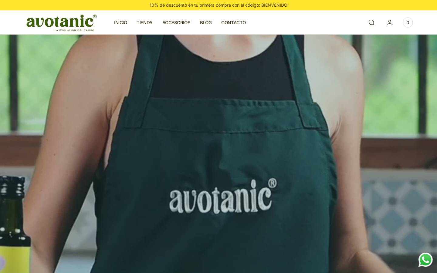 avotanic.com homepage screenshot