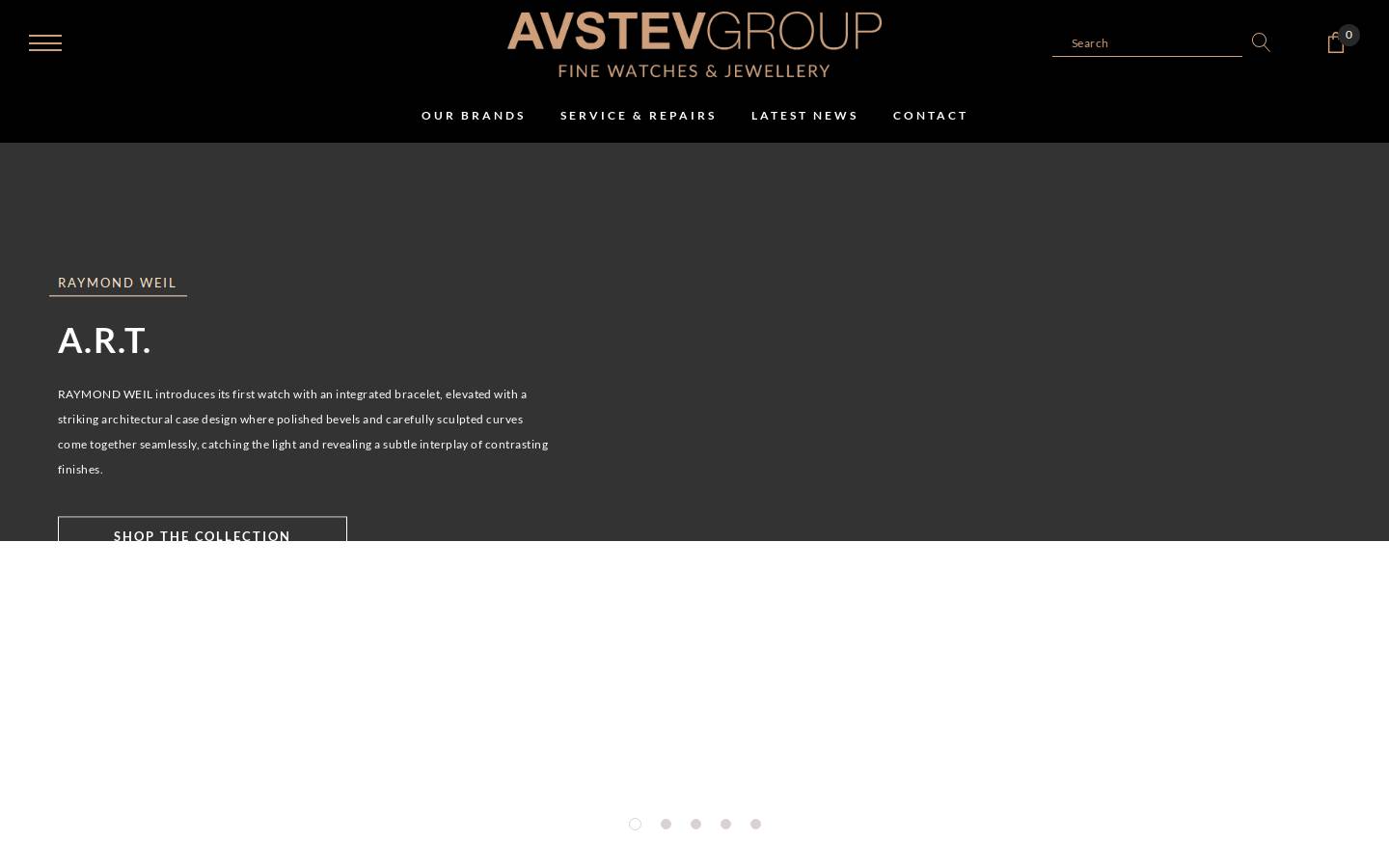 avstev.com.au homepage screenshot