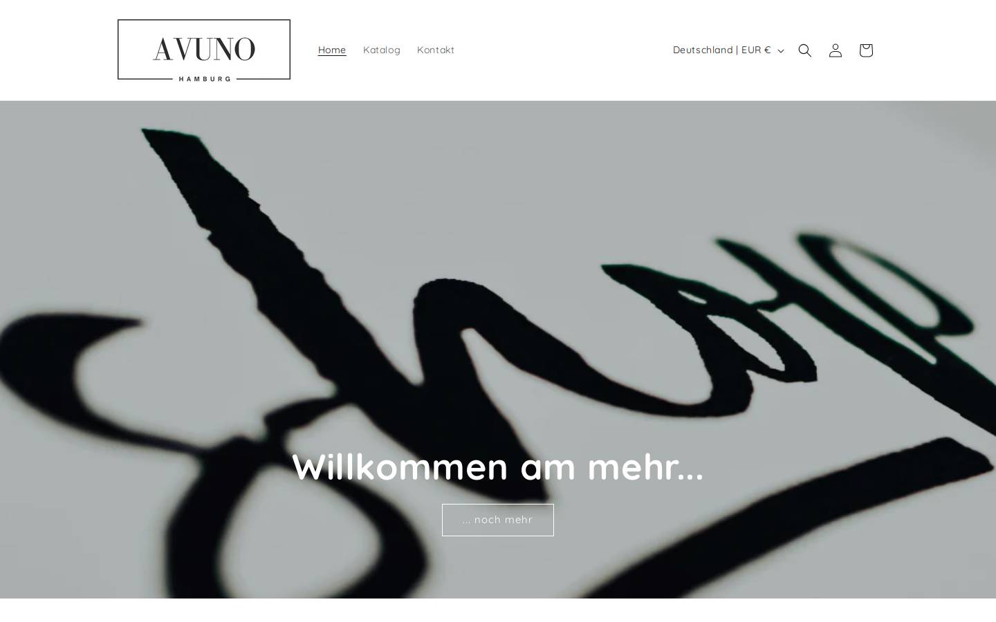 avuno.de homepage screenshot